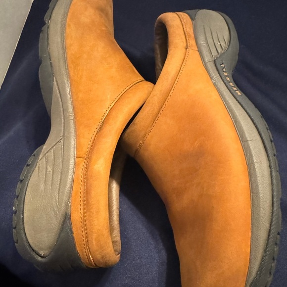 Women’s Merrill Brown Leather Slip On’s Style “Dune” Size 8.5 - Picture 16 of 16